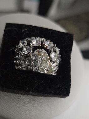 Paparazzi Blingy White Ring NWT